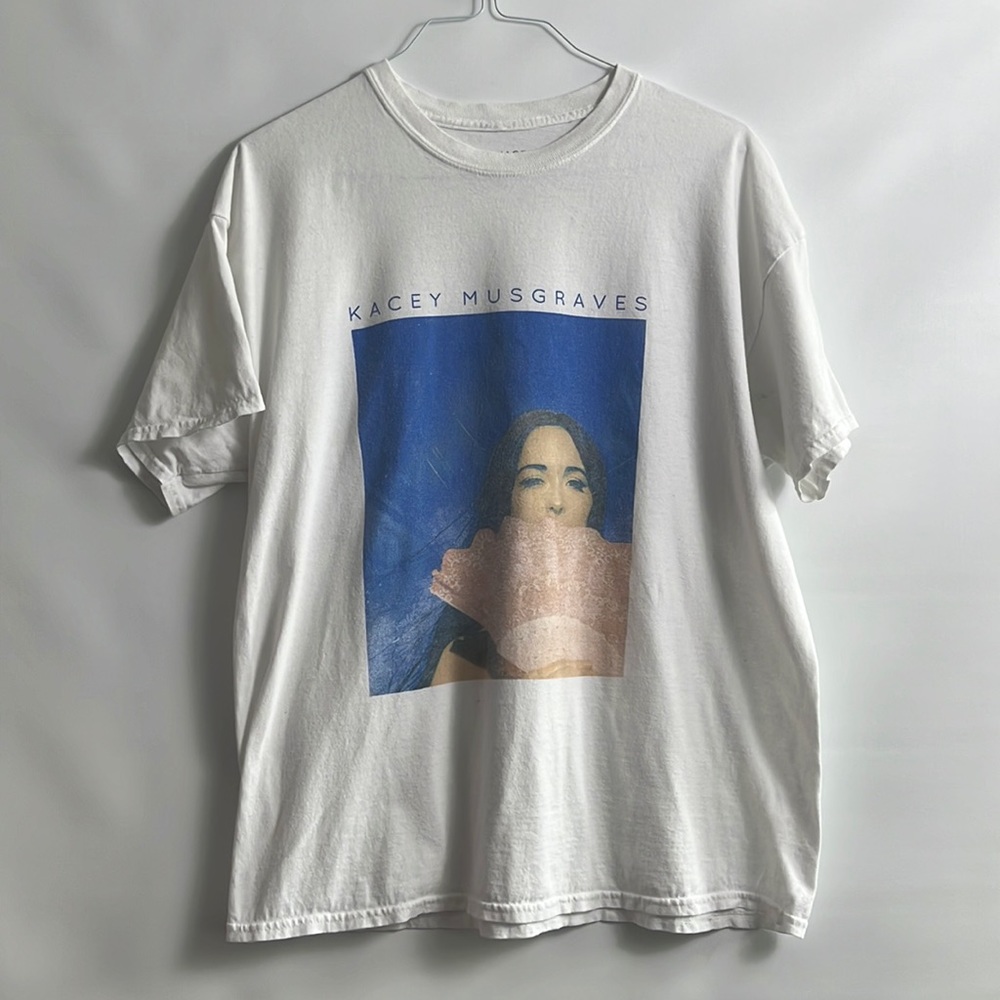 Kacey Musgraves White Tee
